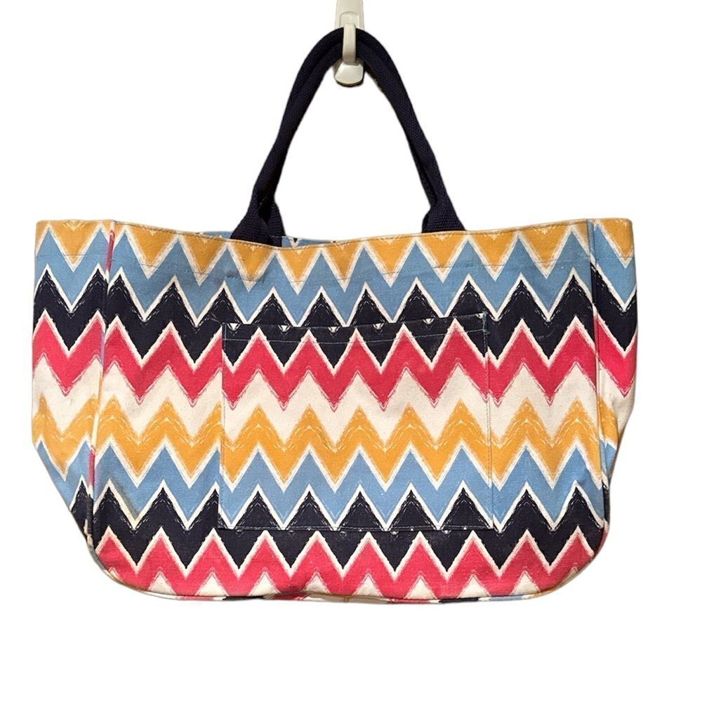 Ambassador Shoulder Tote Bag Pink White